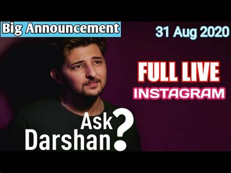 instagram darshan raval|darshan raval vlogs.